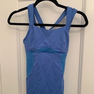 Blue Lululemon Top
